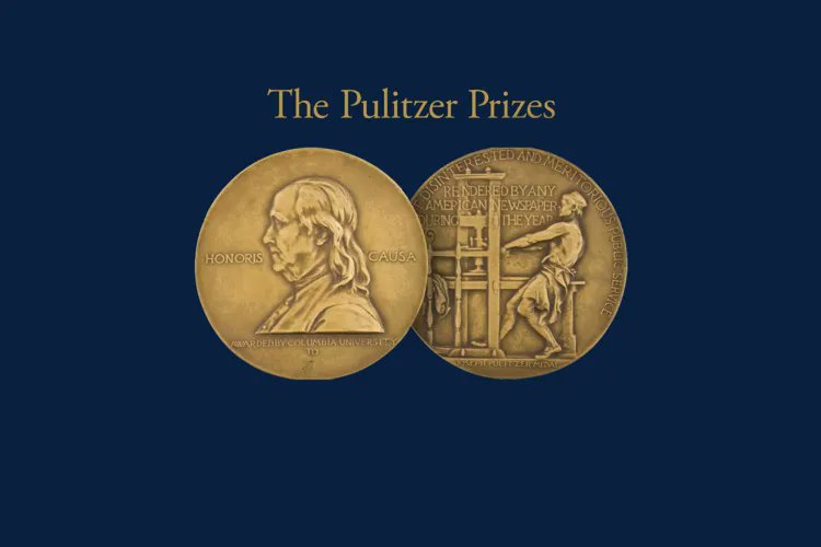 NathanFrancis__'s tweet photo. 📚 #OTD in #History 4 June 1917, the first #PuliterPrizes were awarded by Columbia University. In this inaugural year, only four of the categories specified in #JosephPulitzer's bequest were awarded: Reporting, Editorial Writing, Biography or Autobiography, and History. https://t.co/hRGqjqLaNC