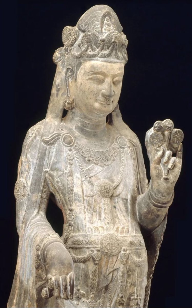 blackym25's tweet photo. Standing Stone Sculpture of Avalokiteśvara，Northern Zhou–Sui Dynasty
Collection of Museum of Fine Arts, Boston, USA
北周—隋代石雕观音菩萨立像（美国波士顿美术馆藏） https://t.co/BaYXAkvD74