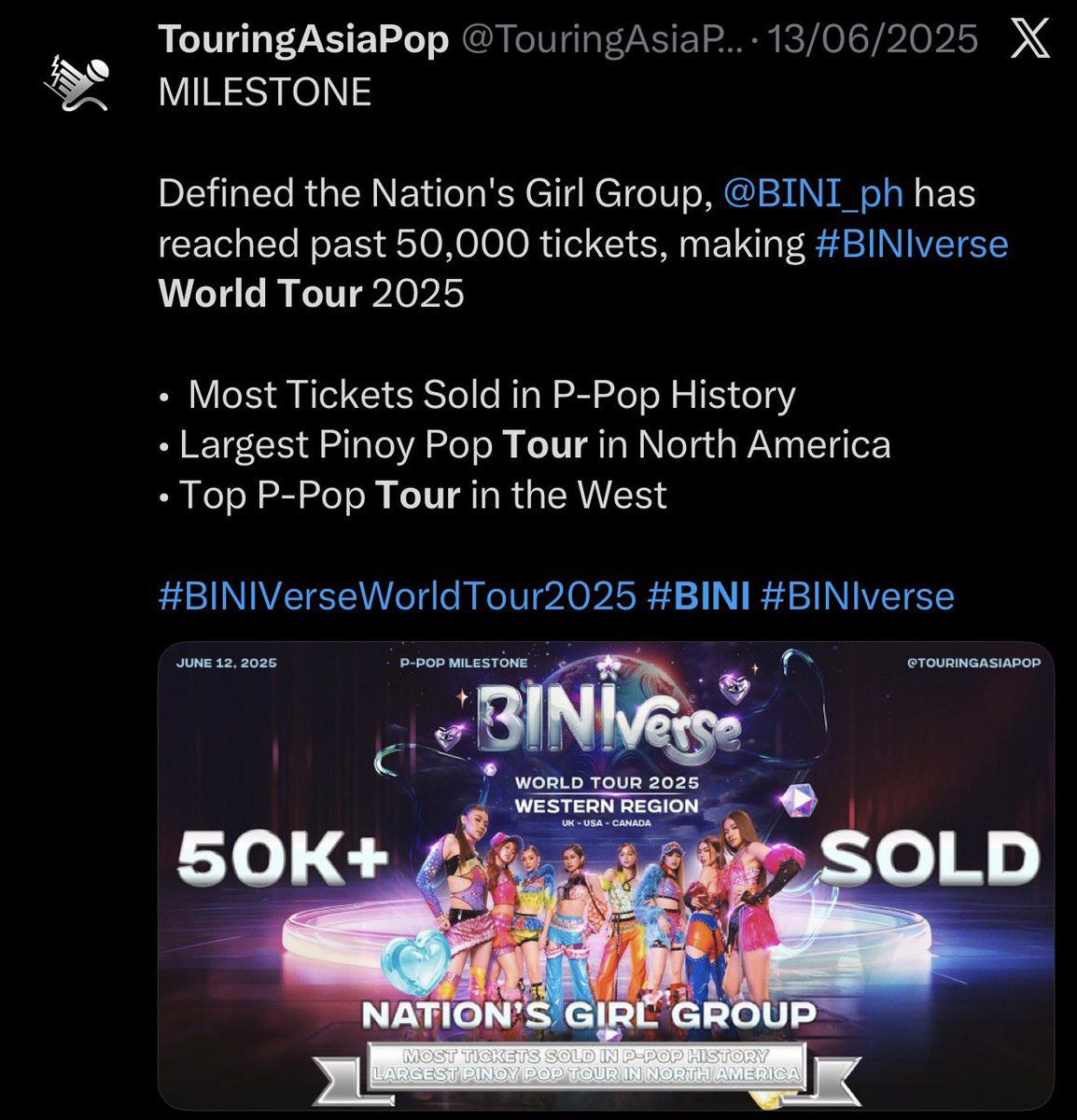 reyalitybites's tweet photo. @BIsintunad90881 last year pa yan na world tour, masyado kayong fixated dyan sa particular venue na yan ah. successful world tour nila fyi kaya na invite sila ni coachella. move on din pag may time nay 😂😂 https://t.co/GUWT4QRafg