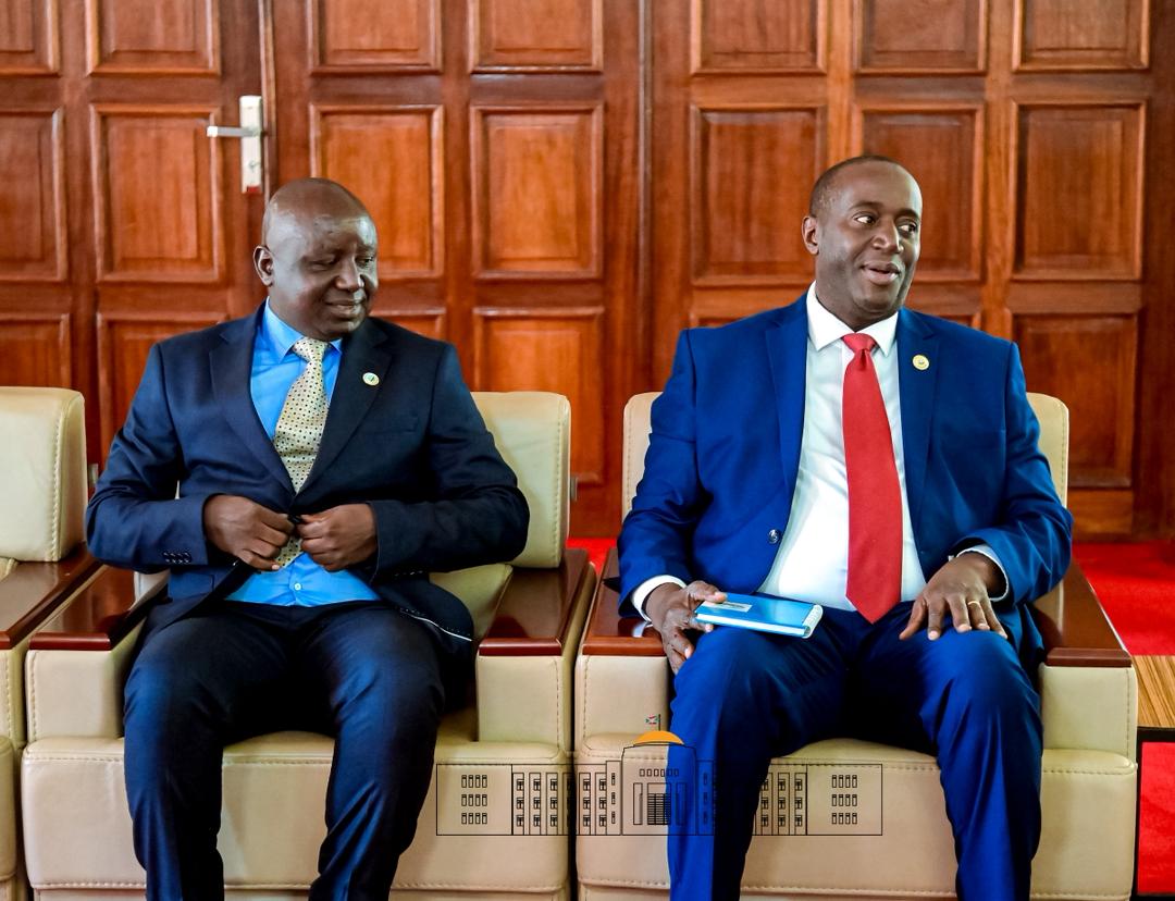 NtareHouse's tweet photo. SE @GeneralNeva, le Chef de l’État du #Burundi et Président en exercice de l’@_AfricanUnion, a reçu en audience au Palais de Gitega Dr MUBITA LUWABELWA, Secrétaire exécutif de la Conférence Internationale sur la Région des Grands Lacs (CIRGL), quelques mois après sa prise de fonction en novembre 2025.

Dr MUBITA LUWABELWA a présenté sa feuille de route axée sur la paix, la sécurité, la consolidation de la stabilité régionale ainsi que la dynamisation de l’économie à travers le corridor du Lac Tanganyika. Il a également sollicité les orientations et l’appui du Chef de l’État dans l’accomplissement de sa mission dans cette importante organisation régionale dont le siège est à Bujumbura. 

Son Excellence @GeneralNeva a salué cette vision, prodigué des conseils pratiques au nouveau Secrétaire Exécutif et lui a souhaité plein succès ainsi que la bienvenue au #Burundi.