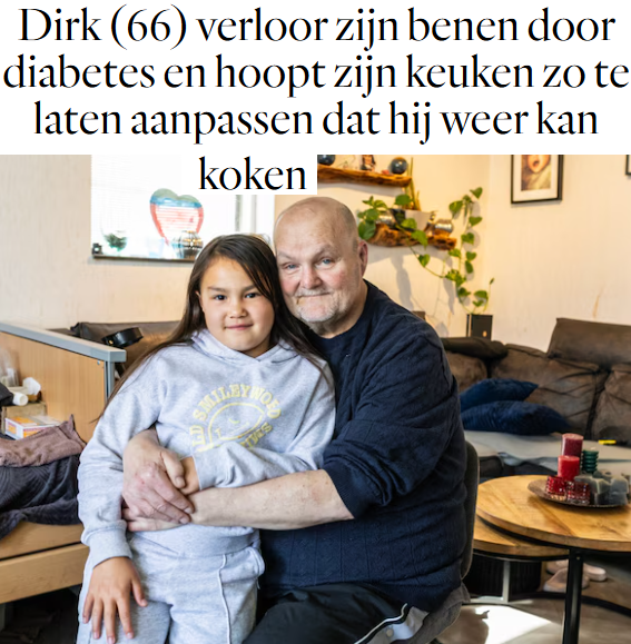 Matthijs85's tweet photo. “Ik werd weggepest om mijn conditie.😢
Toen heb ik zelf ontslag genomen.
Ongelofelijk dom, want daardoor had ik geen recht op een uitkering.”

Help jij Dirk met een donatie aan een aangepaste keuken? ❤️ https://t.co/3x5cS6HtTF https://t.co/kudOKnQgU6