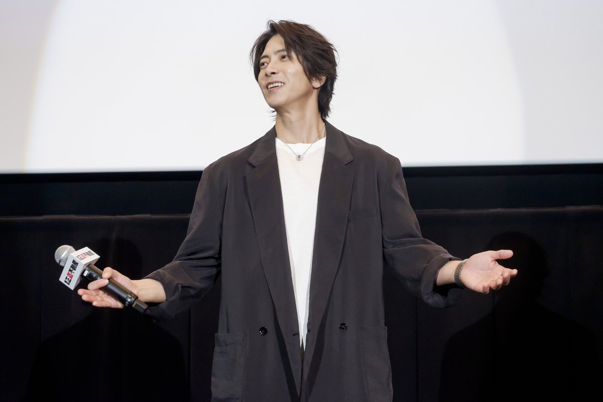 asian_hana's tweet photo. 映画『正直不動産』 山下智久、名古屋の“風”に本音連発！
福岡＆大阪に続き、名古屋でも客席に降りる神対応✨ 
大ヒット開店御礼🎊〈名古屋出張〉舞台挨拶開催！！
＜オフィシャルレポート＞

https://t.co/8PyYP9Q2eE

@shojiki_movie　
#正直不動産 #山下智久 https://t.co/QLEOAvcL65