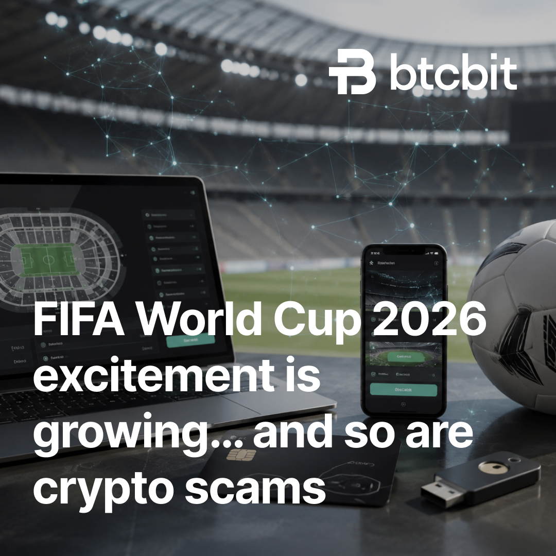 BTCBITNET's tweet photo. ⚽🚨 FIFA World Cup 2026 fans are already being targeted by crypto scams.

🎟️ Fake tickets
🌐 Fake FIFA websites
💸 Crypto payment requests
🤖 AI-generated phishing pages

One major red flag: anyone asking for payment via crypto, gift cards, or wire transfers.

Verify before you click.

Source 👉 https://t.co/JFEBqWD10g

#WorldCup2026 #FIFA #Crypto #Bitcoin #CyberSecurity #ScamAlert #Phishing #CryptoNews