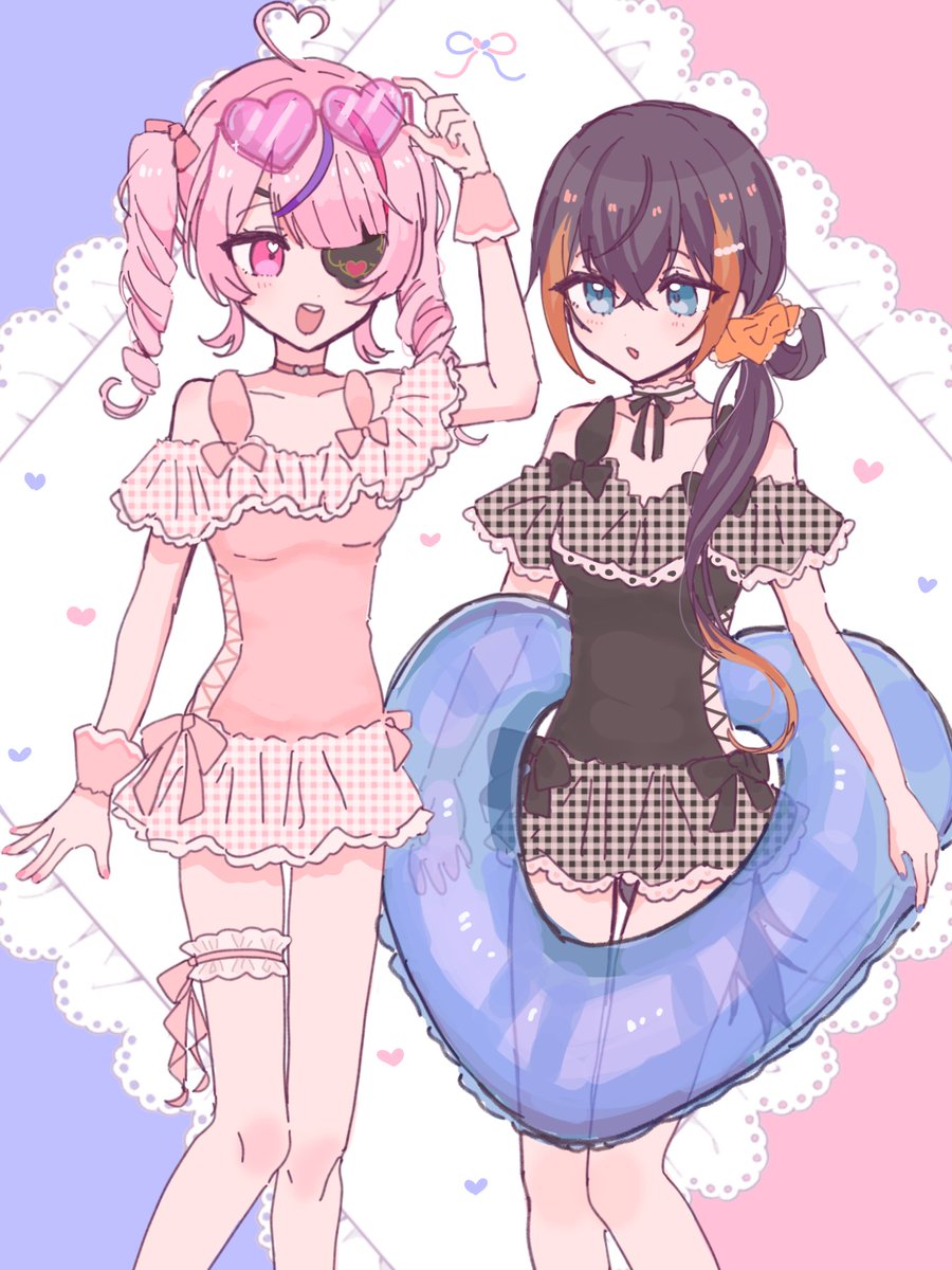 Q_tonari's tweet photo. #PetraArt 
#MariArtte 
🩷🎀🖤 https://t.co/xJia1Amng0