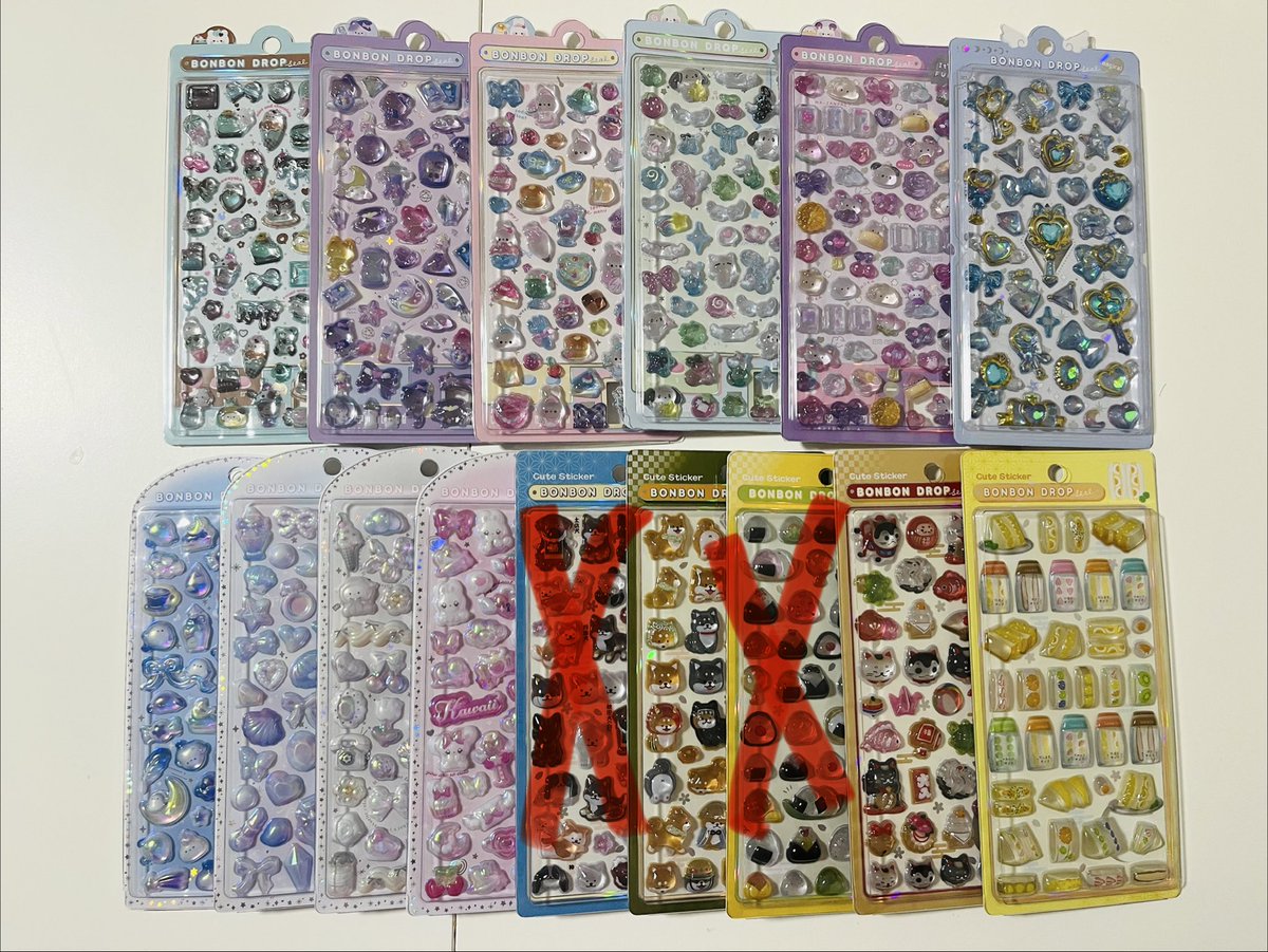 fico129AI's tweet photo. 【交換】うるちゅる  ボンドロ プチドロ ボンボンドロップシール

譲：画像（＋まめっち、みみっち）

求：ボンドロのみご提案ください
❌ 新作オリジナル、新作キャラ、パールベール、文字は所持済みです

郵送交換📮都内手渡し相談
お断りは♡になります🙏 https://t.co/kLFIZchyVo