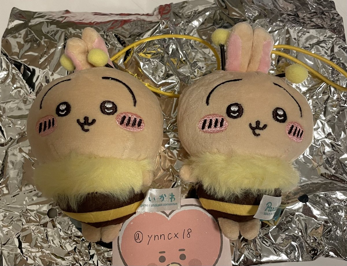 ynncx18's tweet photo. ちいかわ 交換 ハチ ぬいぐるみ セブン

譲  うさぎ ×2

求  ちいかわ、ハチワレ

まとめて交換していただける方を探しております。
カプセル無し、防水対策をして発送いたします。

郵送希望📮
お気軽にお声掛けください🙇🏻‍♀️✨ https://t.co/4dCOy1iqKi