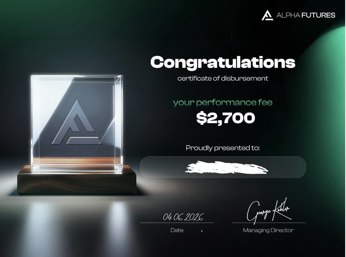 J786Jay's tweet photo. Another 1 🙌

First one with @Alpha_Futures_ big thanks to them this is my first payout with them one of many to come, fast and efficient highly recommending this firm. https://t.co/NP7EDCee7g