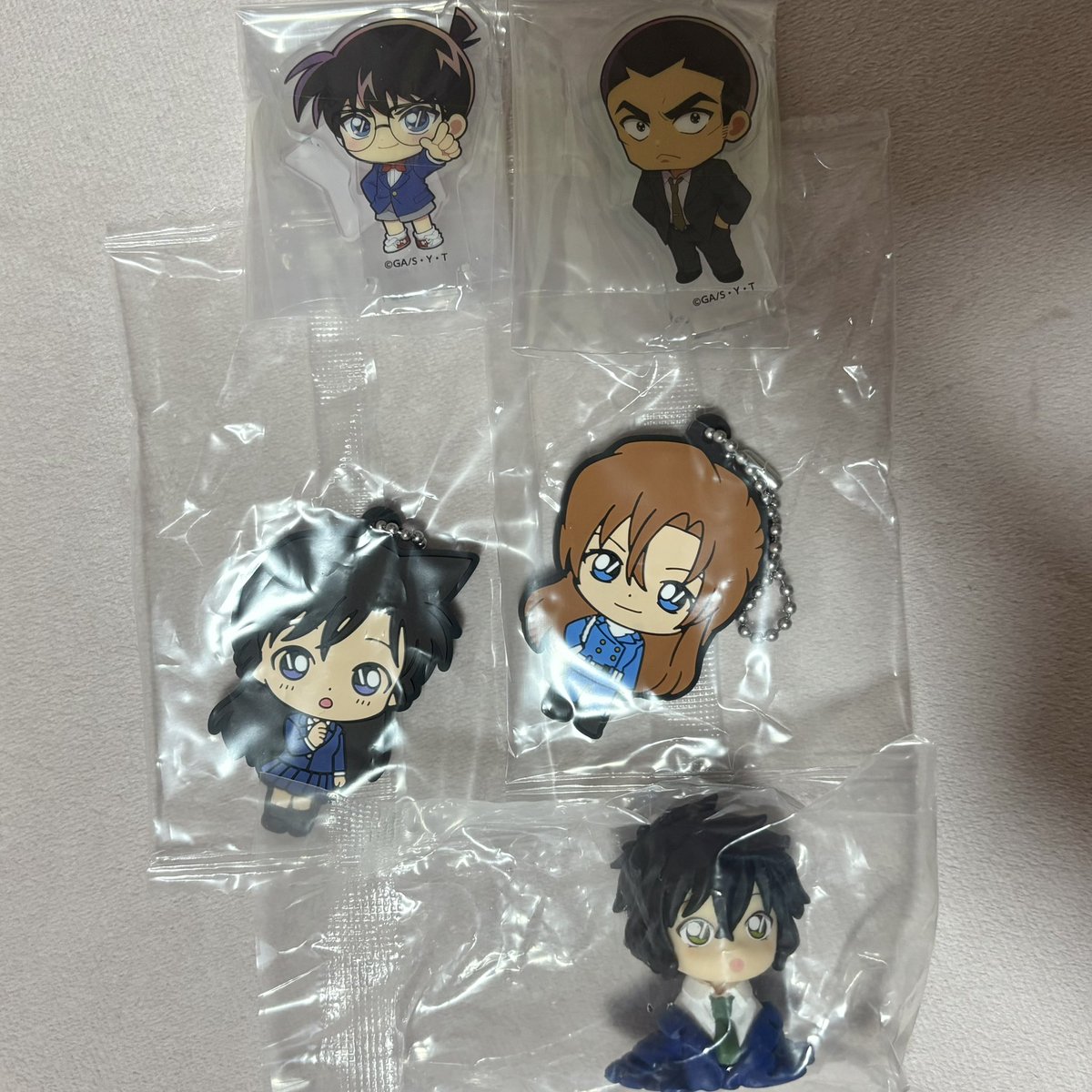 w8ee2k's tweet photo. 【交換】名探偵コナン みあげてすたぁぷちアクリルスタンド カプセルラバーマスコット2026 ちぢませ隊11 

【譲】画像参照（コナン・重悟・蘭・千速・世良）
【求】松田陣平

アクスタ⇄みあげてすたぁカプセルラバーキーホルダー との交換🉑 https://t.co/ZmDOf12gky