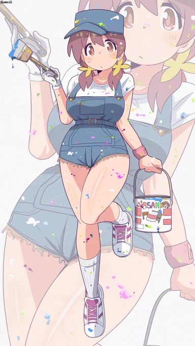 塗り塗りみよちん