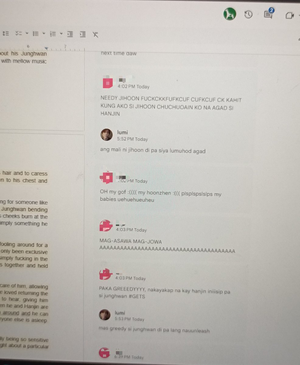 lumiarchives's tweet photo. more active on gdocs comments #whoelse https://t.co/BgAbEuUF4D