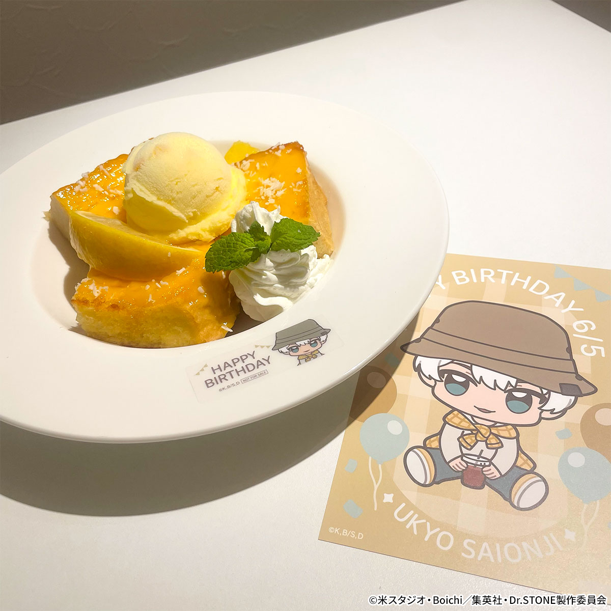 mixxgarden's tweet photo. TVアニメ『#DrSTONE 』 × #mixxgarden
　　　　　🥪𝗛𝗼𝗹𝗶𝗱𝗮𝘆 𝗣𝗶𝗰𝗻𝗶𝗰🥤

　　　＼🎉 𝗛𝗔𝗣𝗣𝗬 𝗕𝗜𝗥𝗧𝗛𝗗𝗔𝗬 🎉／
　　　　　　　西園寺羽京

🍀mixx garden 池袋店/大阪日本橋店
🍀2026年5月15日(金)〜6月14日(日)

🔻詳細
https://t.co/rHkNuAFYuM

🔻グッズ通販
https://t.co/KoJRyc67sX

#ドクターストーン   #ミクガ