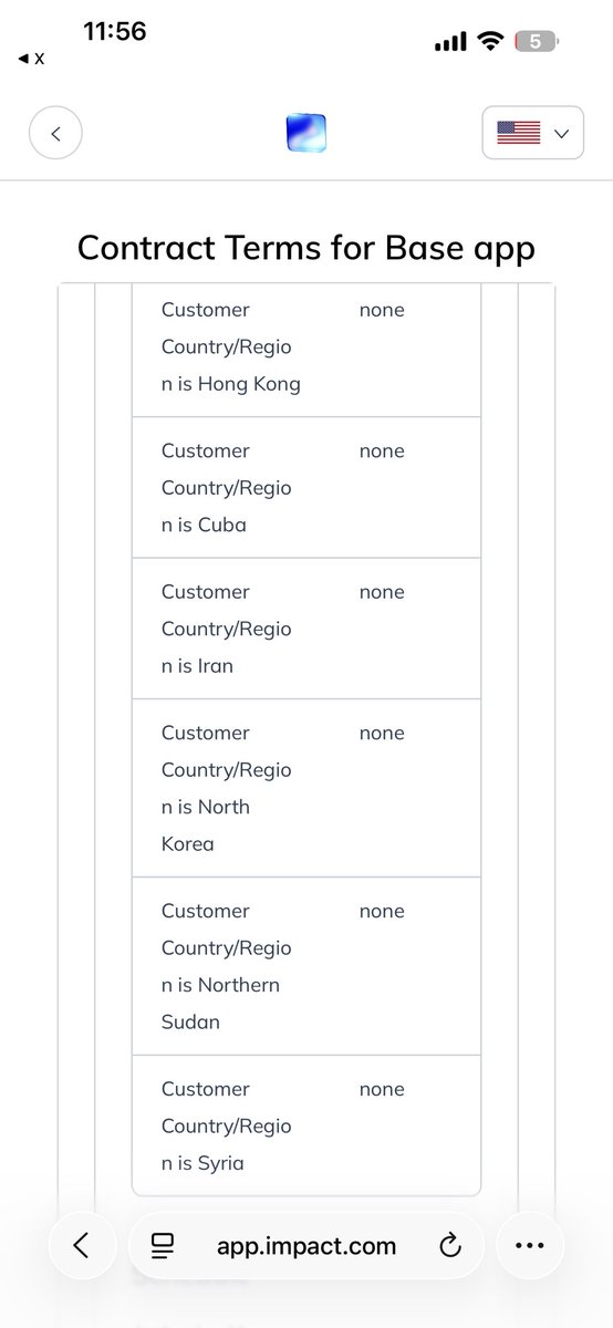 1CryptoMama's tweet photo. This first and second listed countries are the highest Base ecosystem supporters I see on X. They create content, , videos, etc.
Why are they part of the payout restrictions?

By way, almost 60% of CT are from these listed countries. https://t.co/n0cD4t6jtM