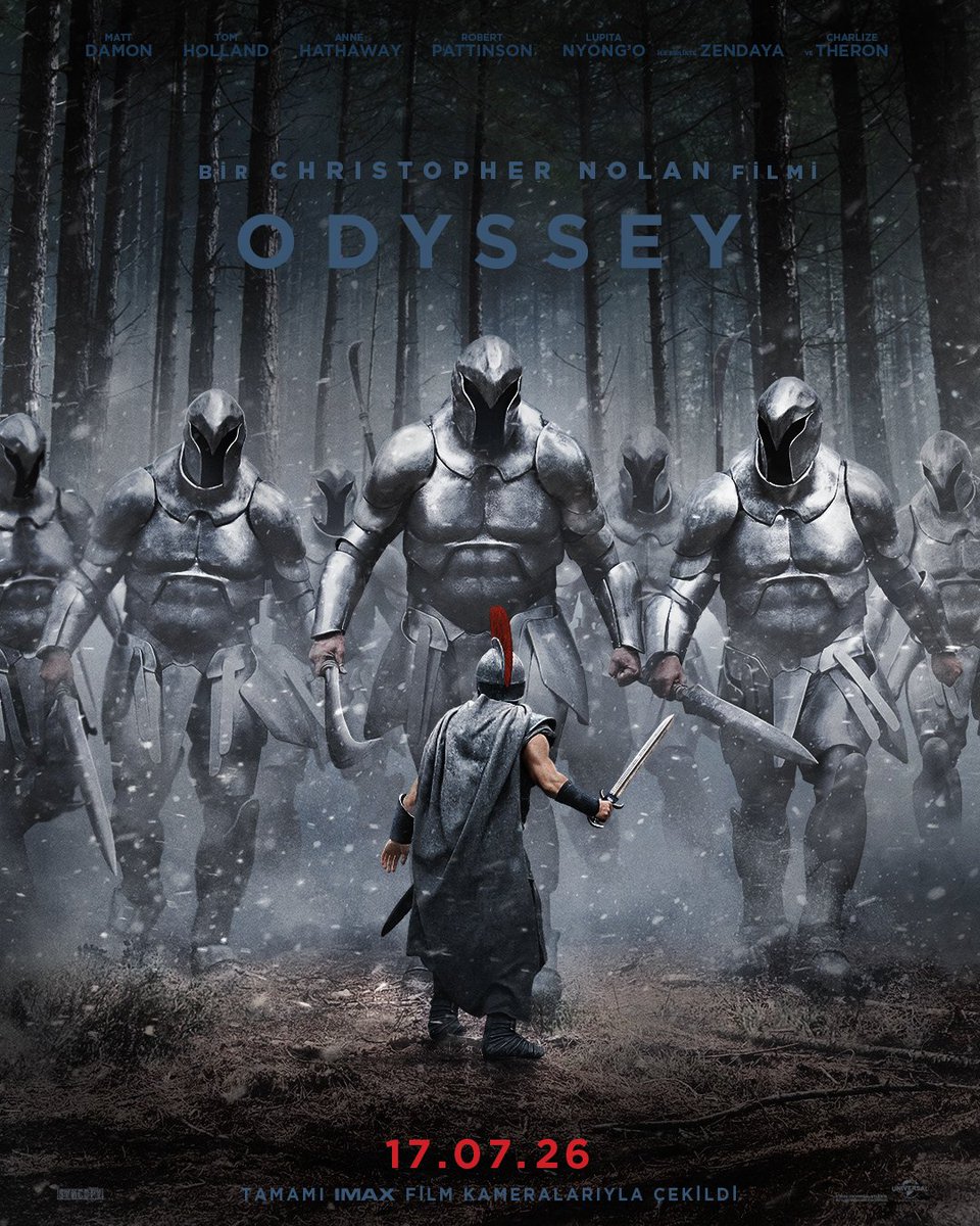 frpnet's tweet photo. The Odyssey filminin yeni afişi paylaşıldı.

Siz ne düşünüyorsunuz? https://t.co/nAU2zfWuNT