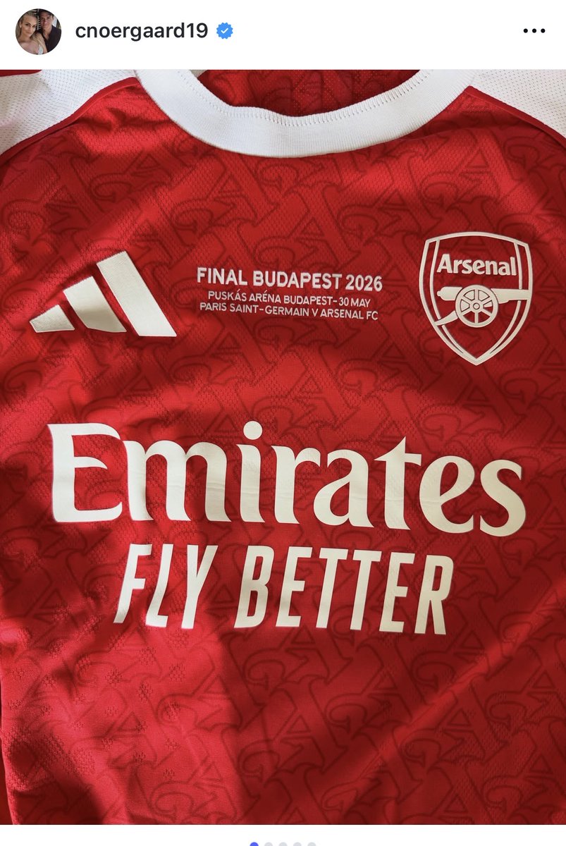 GUNNERNUMBER13's tweet photo. Norgaard ใจบุญ เปิดประมูลเสื้อนัดชิง ช่วยเหลือมูลนิธิมะเร็งเด็ก
ใครอยากได้ แถมได้บุญ ไปที่ไอจีพี่แกเลยครับ

📍แปลให้

การประมูล: ร่วมประมูลเสื้อแข่งของผมจากรอบชิงชนะเลิศรายการแชมเปียนส์ลีก ปี 2026 พร้อมลายเซ็นของผม

การกุศล: เงินประมูลสูงสุดทั้งหมดจะมอบให้กับโครงการ "Kræft er ikke for børn" (มะเร็งไม่ใช่เรื่องของเด็ก) โดยไม่มีการหักค่าใช้จ่าย

วิธีการประมูล: สามารถใส่ราคาประมูลของคุณในช่องแสดงความคิดเห็นของโพสต์นี้ หรือส่งอีเมลไปที่ kasper@thetuesdaycoach.com

กำหนดการ: การประมูลจะปิดในวันอาทิตย์ที่ 7 มิถุนายน 2026 เวลา 22.00 น.