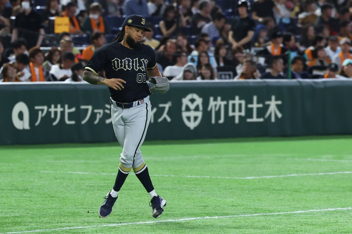 orifullc2's tweet photo. 【巨人-オリックス】2026.6.4

8回も勝利を目指しエスピノーザ投手がマウンドへ上がります！

#Bs2026 #エスピノーザ https://t.co/1yredRaCwI