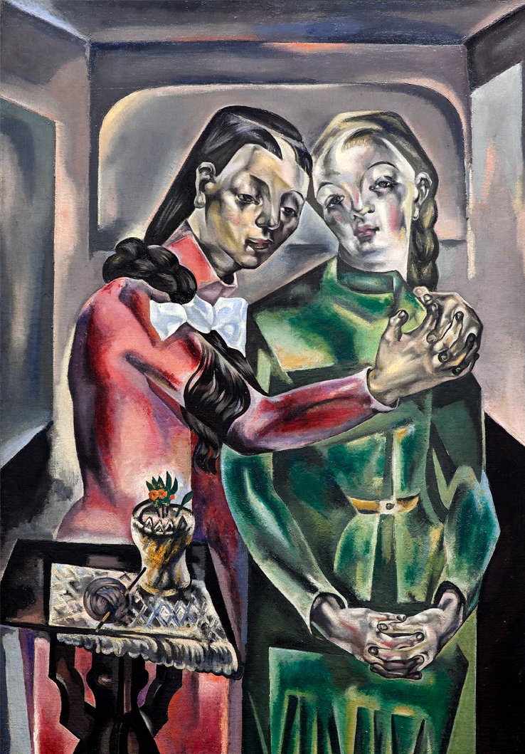pedrophinojos's tweet photo. Las dos hermanas. 🎨 María Blanchard, 1921.
#ViernesDeArte #pintura #retrato #portrait #vanguardias #womenart https://t.co/vP7vcBlZhr