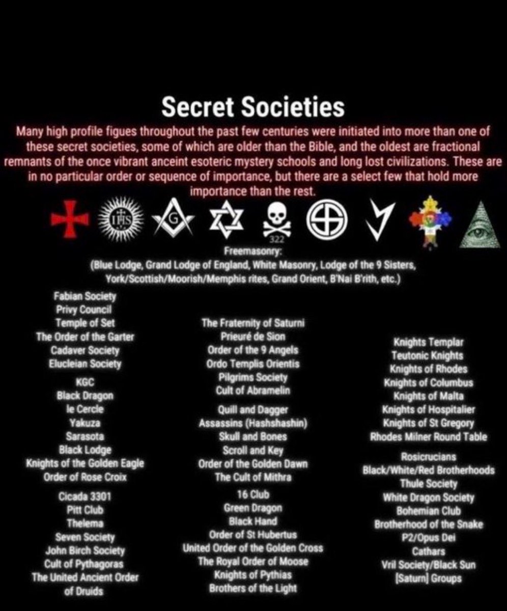 ExposingEvil704's tweet photo. The secret societies that control you… https://t.co/wmICp65j1j