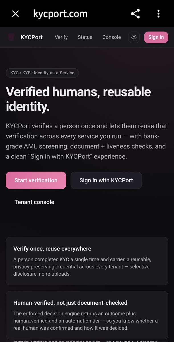 SidraStartups's tweet photo. Dear #SidraFamily,
A reusable identity solution could be a game-changer for Web3 adoption. 🔐
Verify once, use everywhere  with secure identity verification, liveness checks, and enhanced user protection.
As the blockchain ecosystem evolves, innovations like this can help create a smoother, safer, and more trusted experience for everyone. 
What are your thoughts on reusable digital identity? 👇
#SidraChain #KYC #Web3 #Blockchain #DigitalIdentity