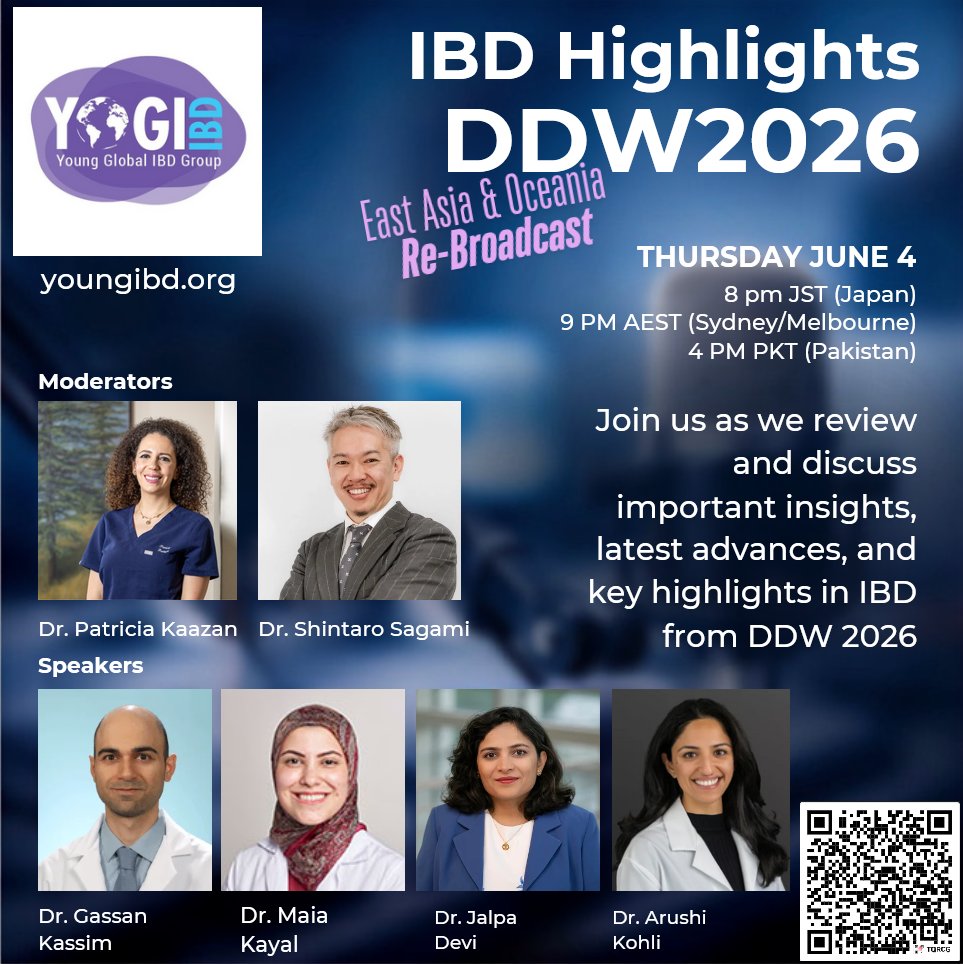 JosephHabibi_MD's tweet photo. Happening now, @YOGI_IBD @KaazanPatricia @DrSagami 

Microsoft Teams meeting
Join: https://t.co/WKAvP9OvE5
Meeting ID: 259 136 576 088 03
Passcode: JK2WL3Jj https://t.co/4kXDL7QA50
