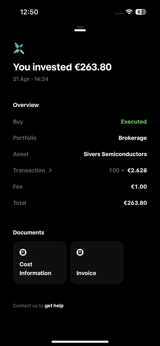 wildsheit's tweet photo. Hey colleagues, a lesson on buying dips with conviction

$SIVE : Sivers semiconductors. First entry at €0.91.

Every time the stock dipped, we bought more. Not panic sold. Not froze. Bought.

→ €0.91 first entry, sized in
→ Dip hit? Added
→ Dip again? Added again
→ Kept stacking while others were exiting

The thesis never changed. The price just kept giving us better entries

→ Photonics + wireless semi hidden in a swedish micro-cap
→ Nasdaq dual listing still incoming
→ Pentagon EW contract not priced in
→ Jabil partnership sitting there ignored by the market

Turbulence isn’t a stop sign. It’s a discount window

The ones who win long term aren’t the ones who time perfectly. They’re the ones who stay when it’s uncomfortable and add when it’s ugly

Still holding. Still adding on weakness.

Conviction.