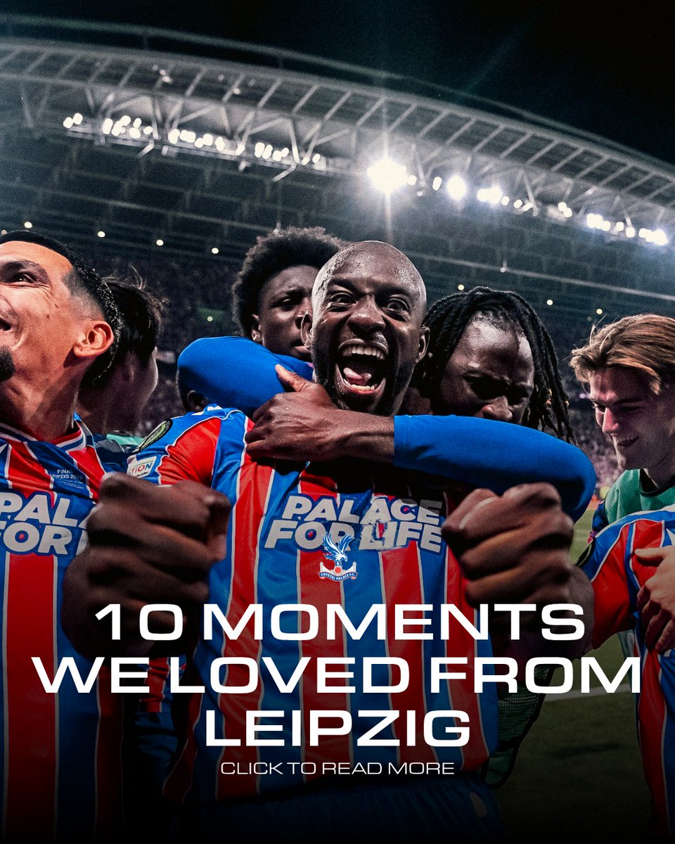CPFC's tweet photo. 10 moments we loved from Leipzig 👀

Which one comes out on top?