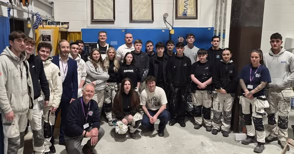 ThePDA's tweet photo. Our finalists will battle it out today to earn the coveted title of PDA Apprentice of the Year 2026.
Thank you to  Doncaster College for hosting today's final. We'd also like to thank our main sponsor Purdy Brushes, &amp; Brewers Decorator Centres for supplying the Albany paint. https://t.co/j1jKdBMDU6