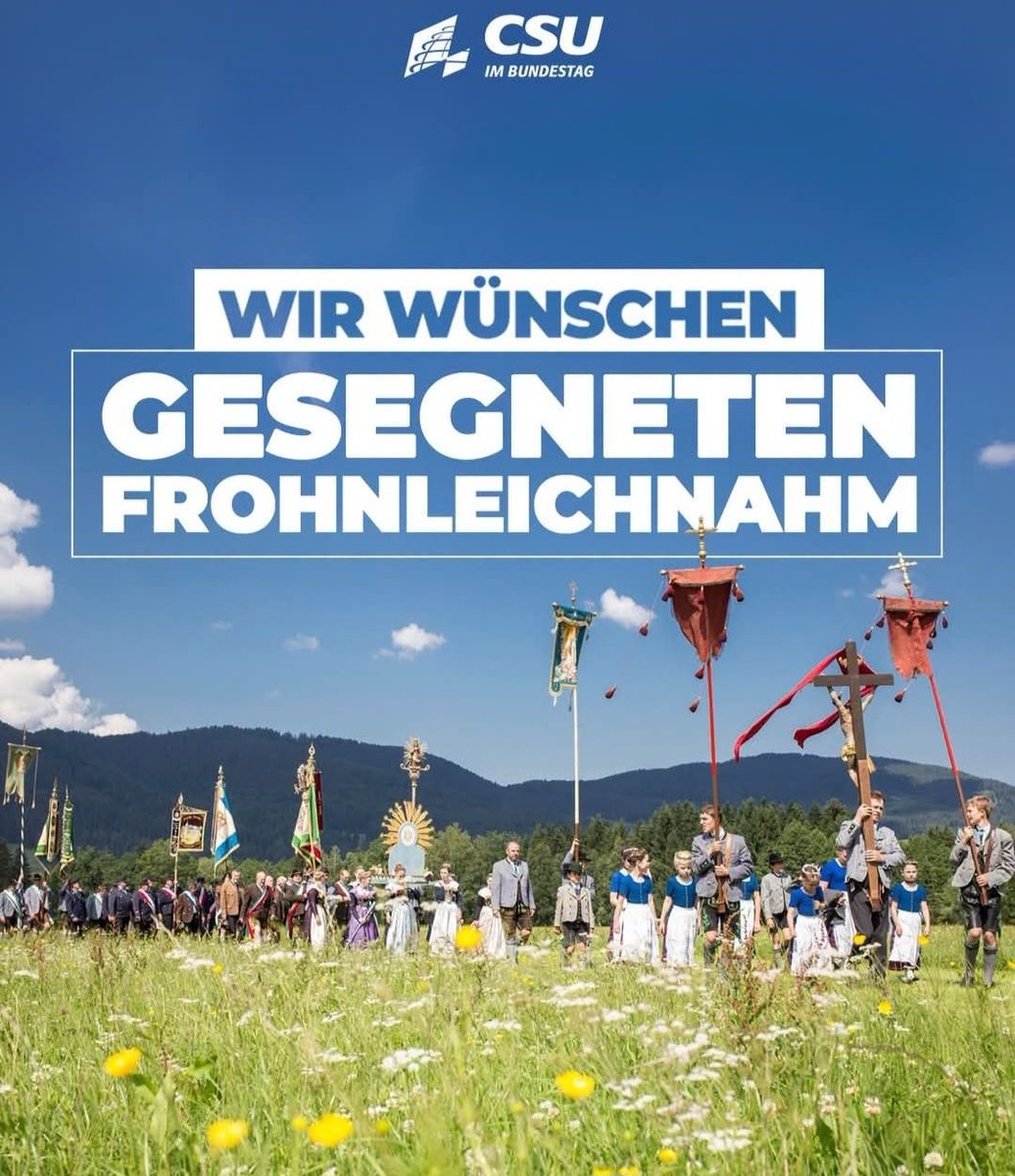 raidick63's tweet photo. Ich bleibe dabei: Wir haben ein massives Bildungsproblem, wenn sogar CSUler ein einfaches Meme zu Fronleichnam gleich zweifach verhunzen. https://t.co/Jv7w8525J1
