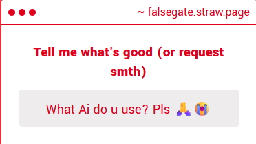 FALSEGATEE's tweet photo. hey so if you looked literally 2 inches above the exact box you typed this in you would have  seen  the answer https://t.co/TDr0lys5my