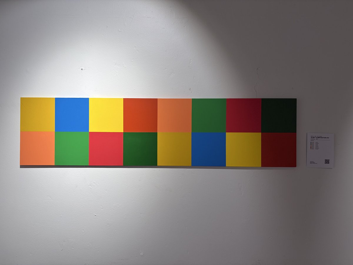mintface's tweet photo. A collectoor acquired the largest of these for their ‘hand-painted precision’ of digital pixel artifacts 🙏 https://t.co/mzY79ya4wD