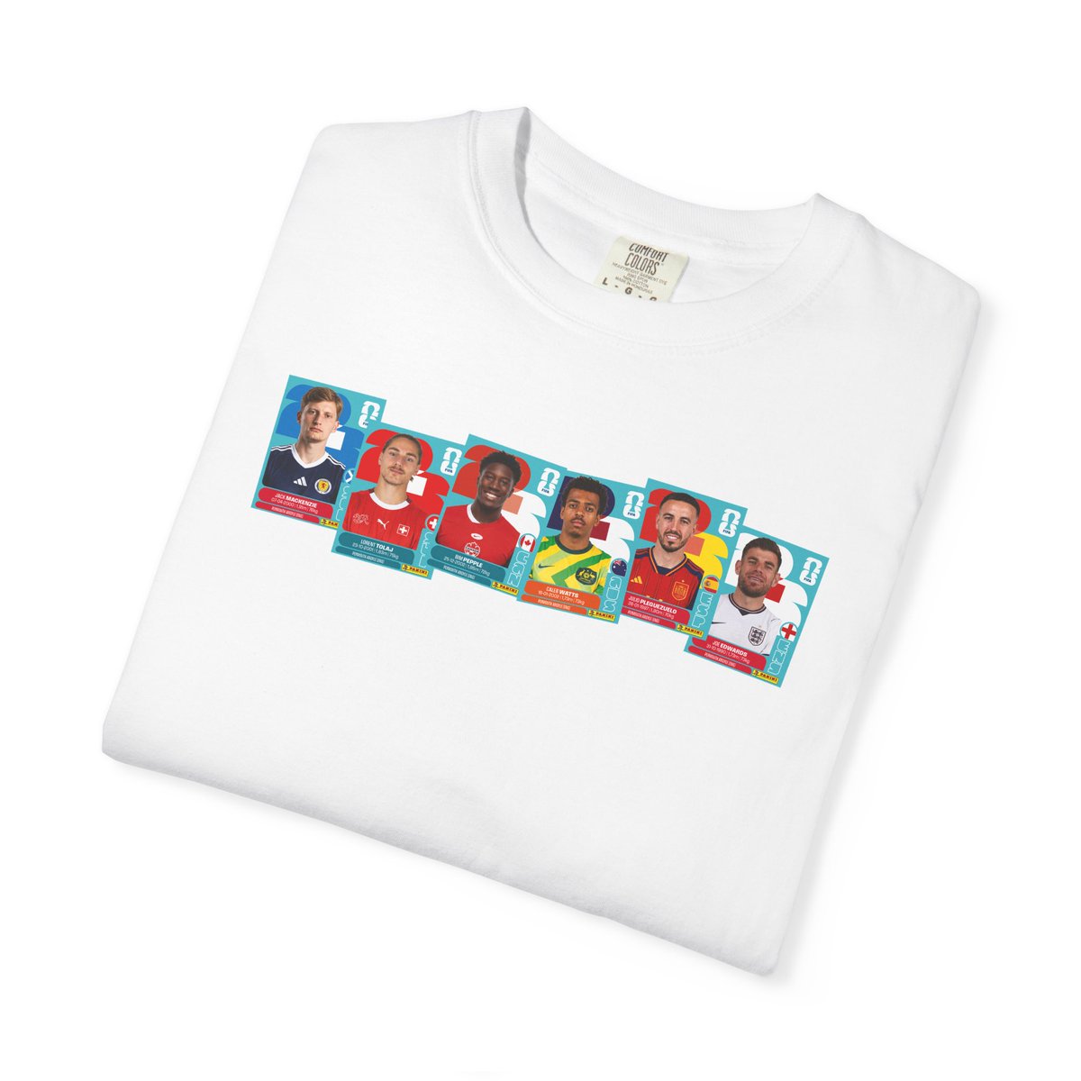 FeedTheSpud's tweet photo. It's only a week until that big old international trophy tournament thing gets going across the pond so I created a new tee for us Argyle fans.

Originally I wanted a Pepple sticker, then one for Tolaj, then MacKenzie. You get the idea. 

👉 https://t.co/TWMohFmDjS

#pafc https://t.co/Q0plLmbHvQ