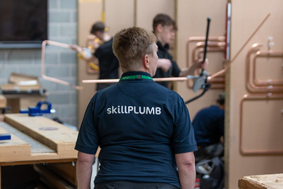 WatersafeUK's tweet photo. Best of luck to all competitors at @BPEC1 SkillPLUMB Heat Scotland today at @WestCollegeScot in Paisley! 🏆

You're representing the very best of the trade. 💪

#SkillPLUMB #ScotlandPlumbing #InstallerPride https://t.co/jk4G89dRac
