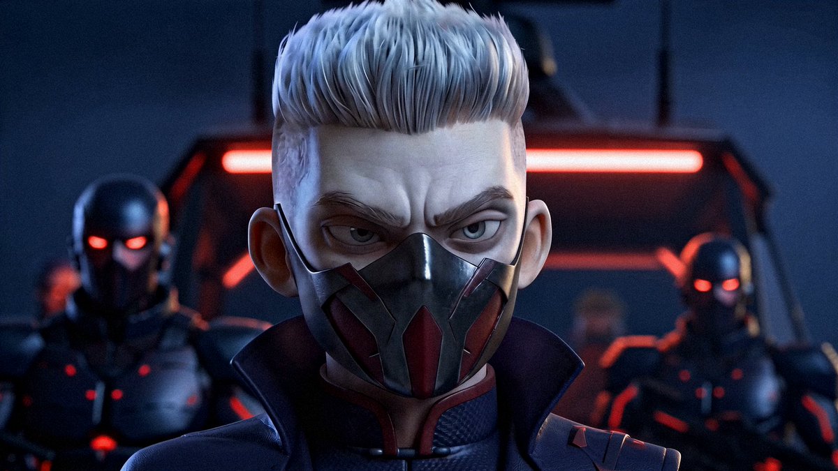 iamgeographic's tweet photo. Meet the F8 villains. On Monday we drop a 6 minute ai film that brings them to life.

MACEI: Omnipresent Ai companion
Liander Xang: CEO of the F8 Corporation
Agent-Q: Enforcer of the F8 Clarity Chip
H3LLBEAST: Image classified // Redacted

All characters are human made designs. https://t.co/ZXORt4YChe
