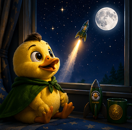 Dinky the Duckling Runner tweet media