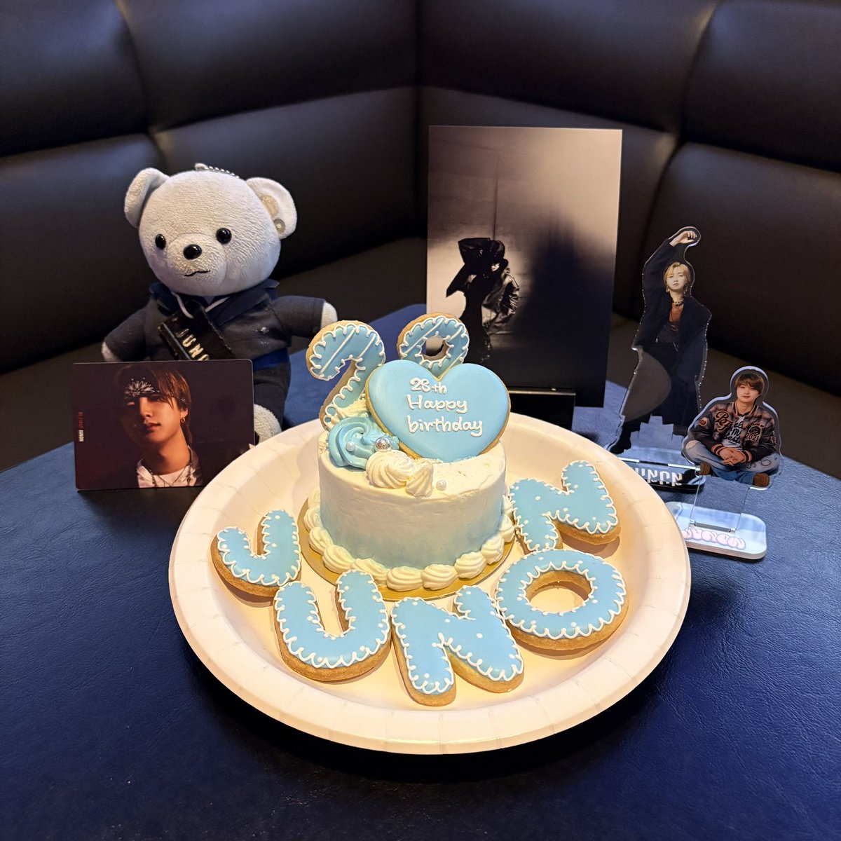 bfmz_mitsumichu's tweet photo. じゅのん🐢お誕生日おめでとう️🩵
当日お祝いしたよ🎂㊗️
 #JUNON_hbd_28th https://t.co/dVrzPdwnCy