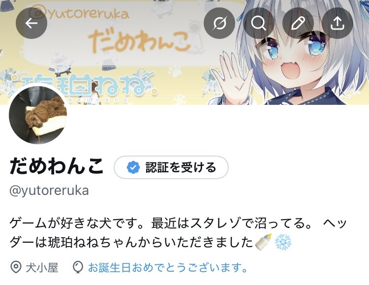 だめわんこ tweet media