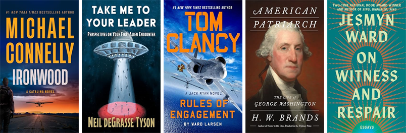JDC_Library's tweet photo. This week the Jeff Davis County Library has nineteen new books and one new movie.  New items include Ironwood, Take Me to Your Leader, Tom Clancy Rules of Engagement, American Patriarch, On Witness and Respair, Dad, and Robert B. Parker's Booked. https://t.co/uHu5YJAYKl https://t.co/DwOTy1D06a