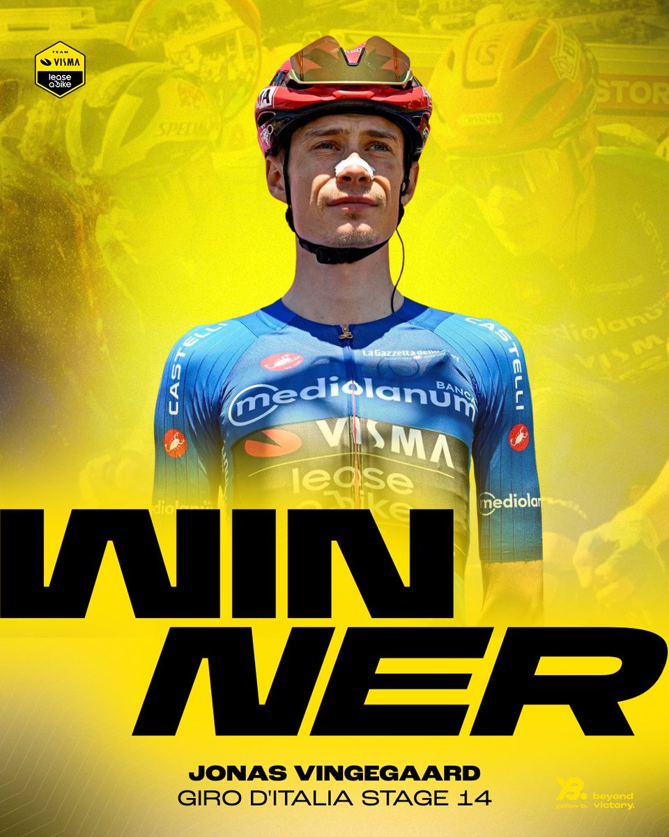 Team Visma | Lease a Bike tweet media