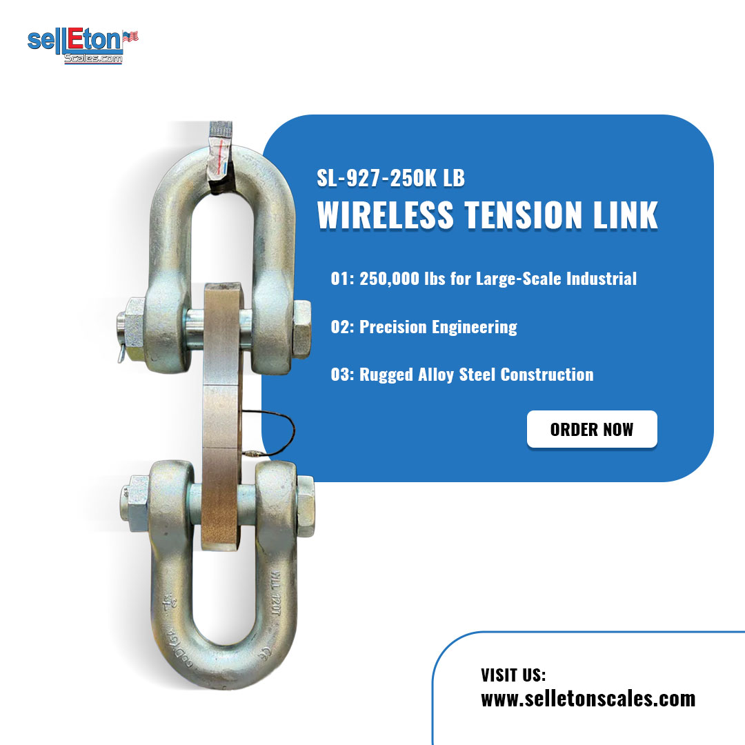 SelletonScales's tweet photo. SL-927-250K Heavy-Duty Wireless Tension Link – Built to Handle 250,000 lb Power
View Product: https://t.co/MUx8cHNwSA
Call Us:
📞 Phone: (844)-735-5386
📧 Email: info@selletonscales.com
#selleton #selletonscales #crane #wirelesstentionlink https://t.co/UBXVPyhg3R