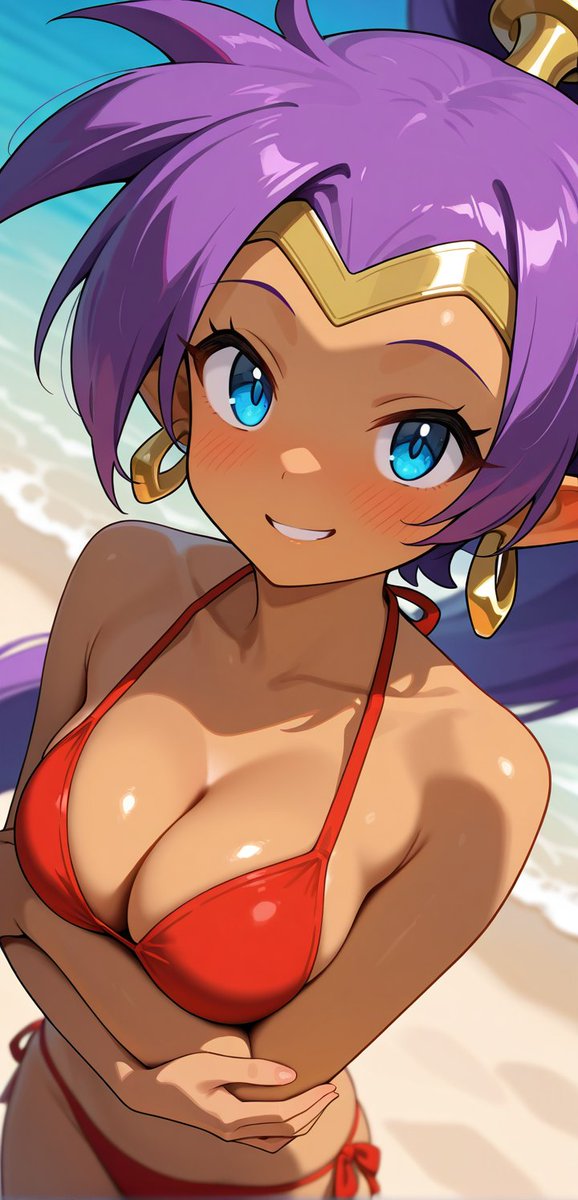 miswaifus1's tweet photo. Buenos días 😎☀️

Les dejo una sexy Shantae para que empiecen a disfrutar el fin de semana.🔥🔥

#Shantae #HalfGenieHero
#GoodWeekend #BeachVibes https://t.co/Fd7xvkg48P