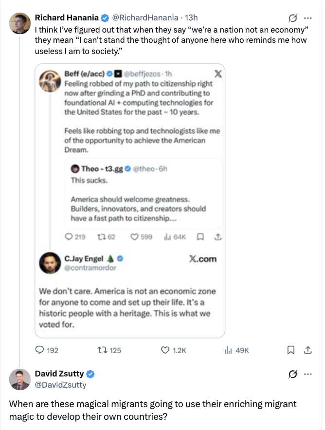 Richard Hanania tweet media