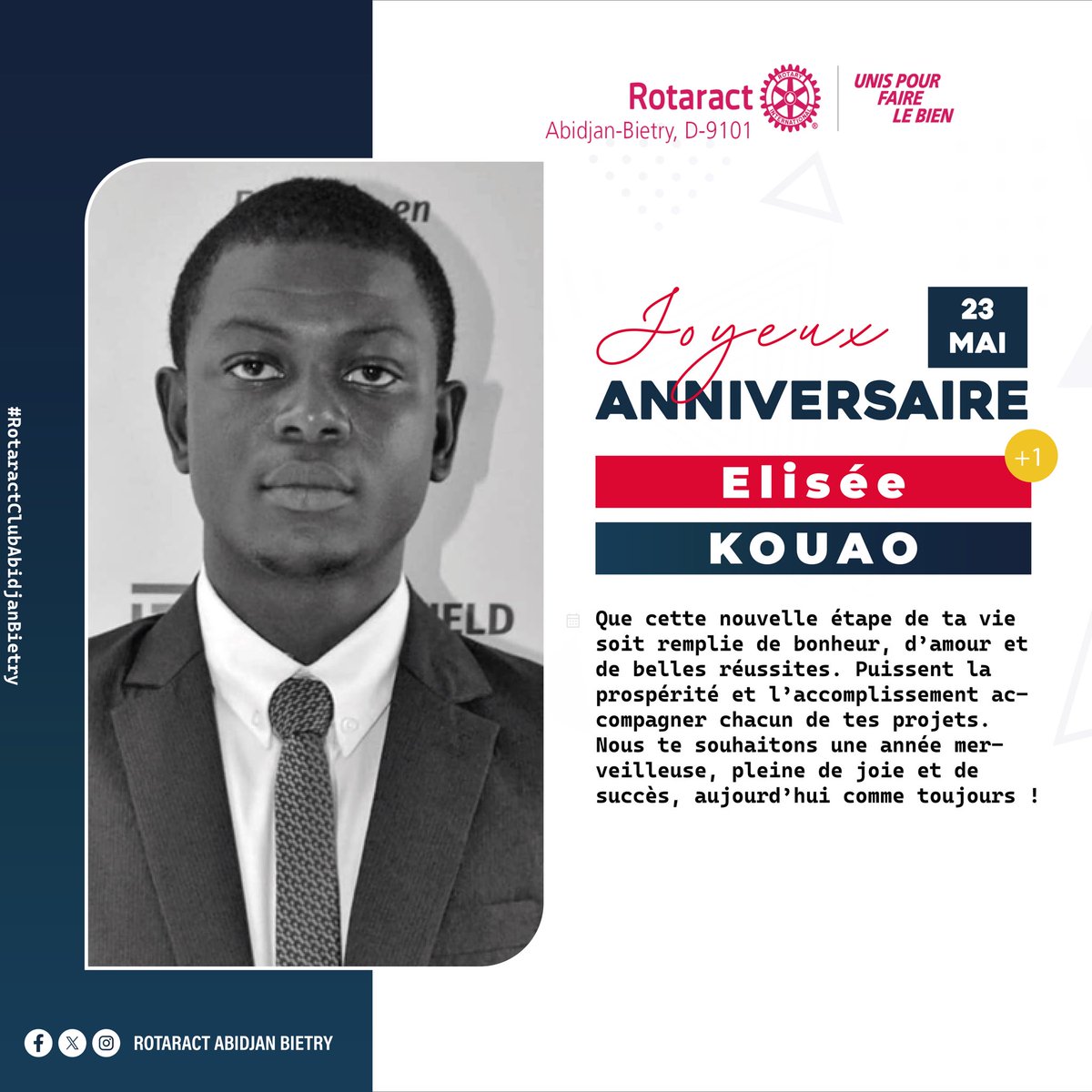 Rotaract Club Abidjan Biétry tweet media