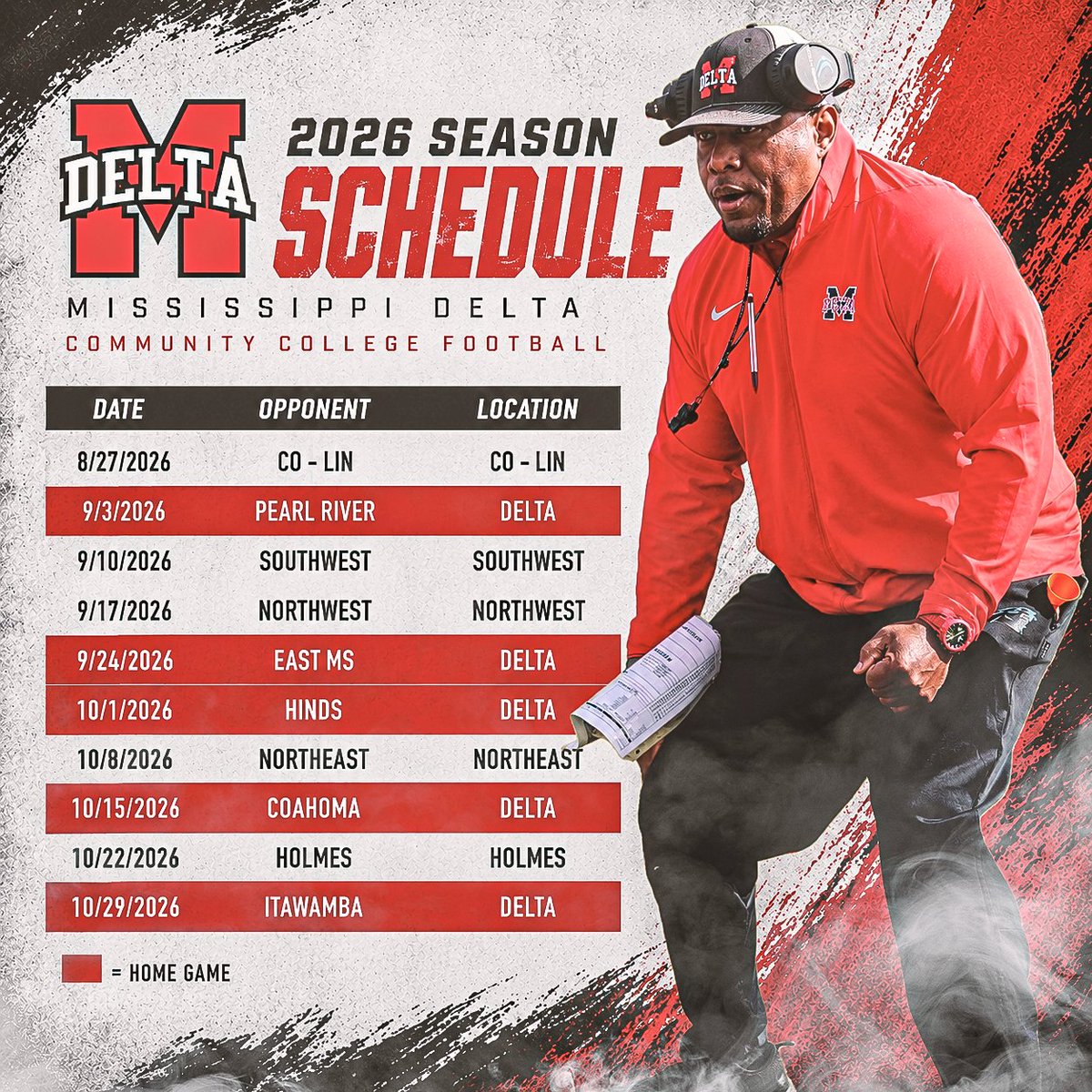 Mississippi Delta CC Football tweet media