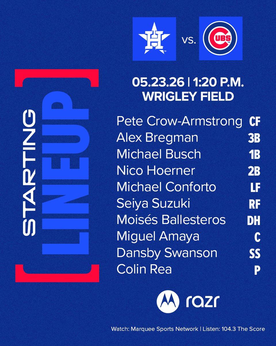 Chicago Cubs tweet media