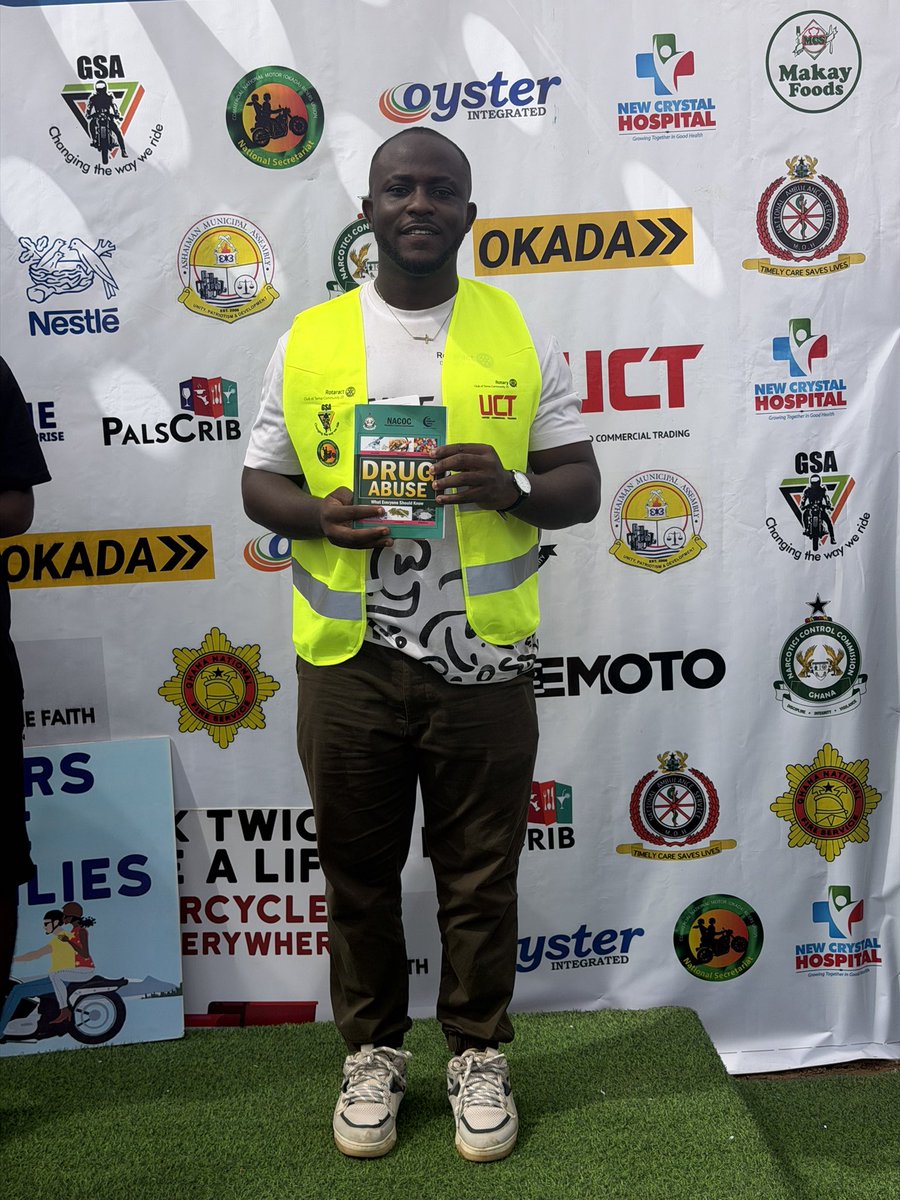 brytekid's tweet photo. As part of our public health advocacy, I engaged with the riders to discuss the systemic impact of substance abuse on physical health, cognitive judgment, and road safety. https://t.co/NUcDsTvXEH