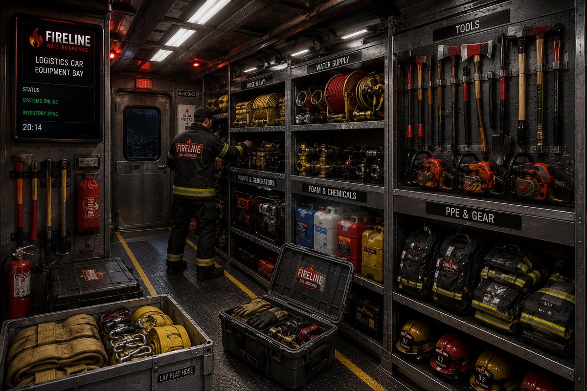FireLineRailResponse©️ tweet media
