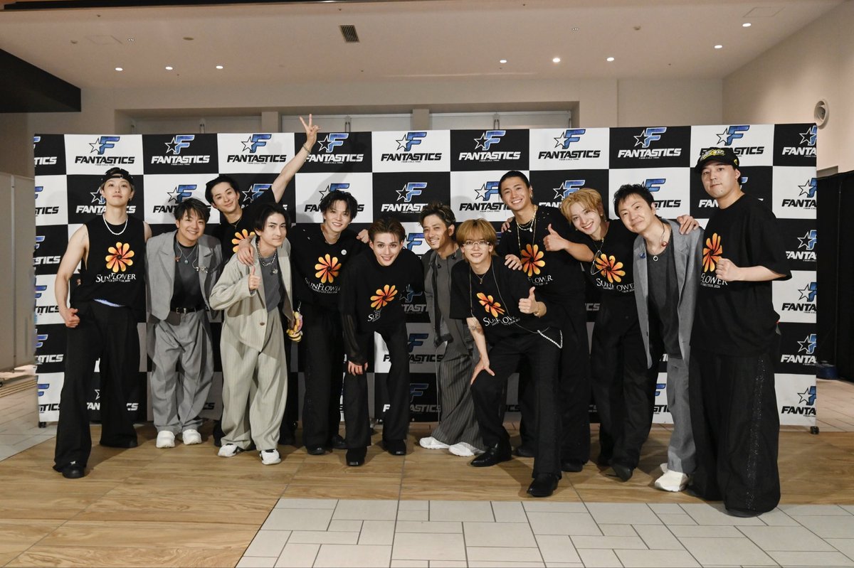 kouichifunabiki's tweet photo. FANTASTICS LIVE TOUR 2026 "SUNFLOWER"
2026.05.23(Sat)
愛知公演@ Aichi Sky Expo
FANTASTICS、バンドメンバー、
みんな本当にカッコよくて最高に痺れるステージでした!
楽しすぎてあっという間だった…!
#FANTASTICS
#SUNFLOWER https://t.co/l07DM7Fnzg