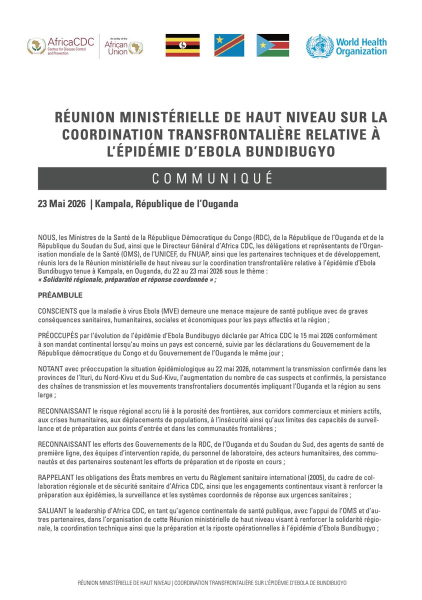 Ministère de la Santé RDC tweet media