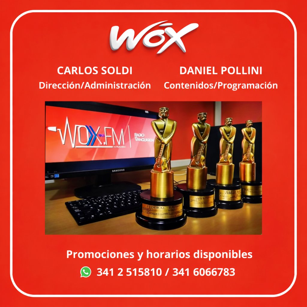 WOX ROSARIO 88.3 Mhz tweet media