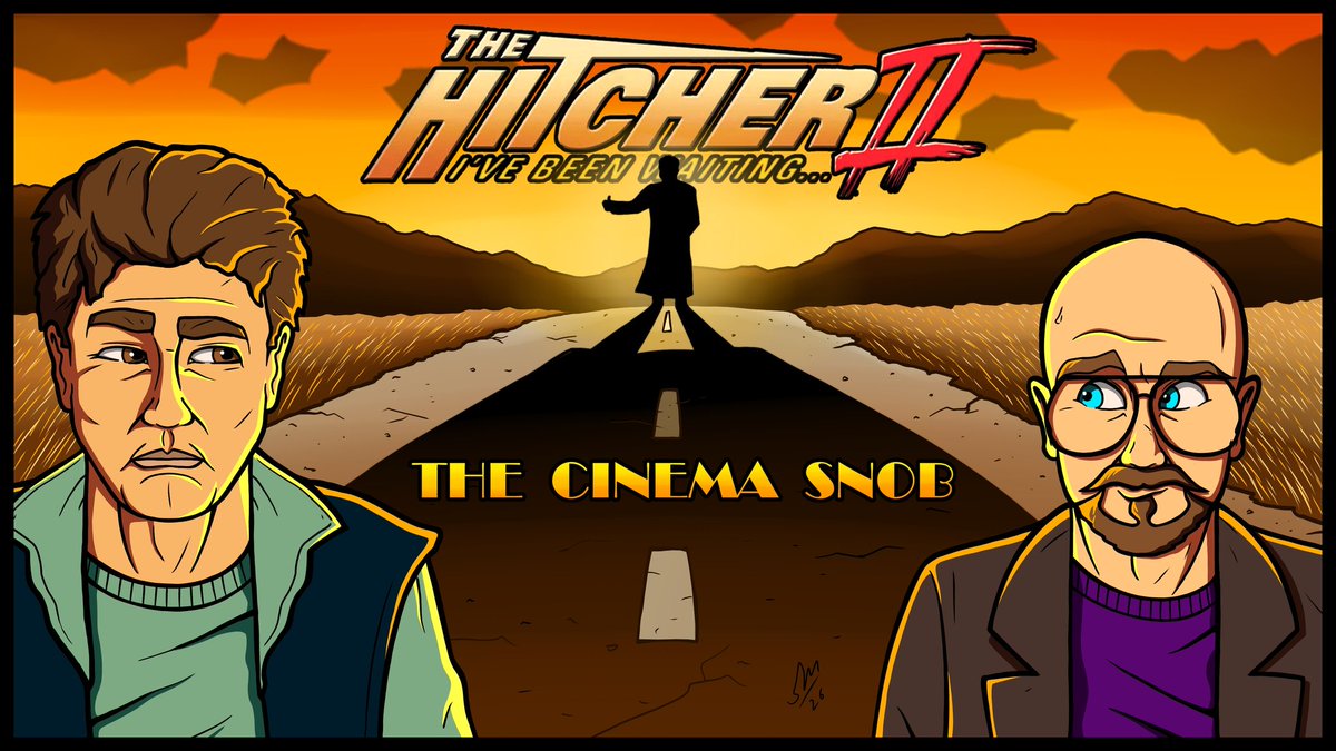 shauntm's tweet photo. Count Thomas Howell and @thecinemasnob return to the desert roads yet again, only to encounter another hitcher! Will he be as deadly as the Nexus 6? Find out here:
https://t.co/shVFq1aP1k

#TheCinemaSnob #ChannelAwsome #TheHitcher #DigitalArt #YouTube https://t.co/ynaGWb77rV