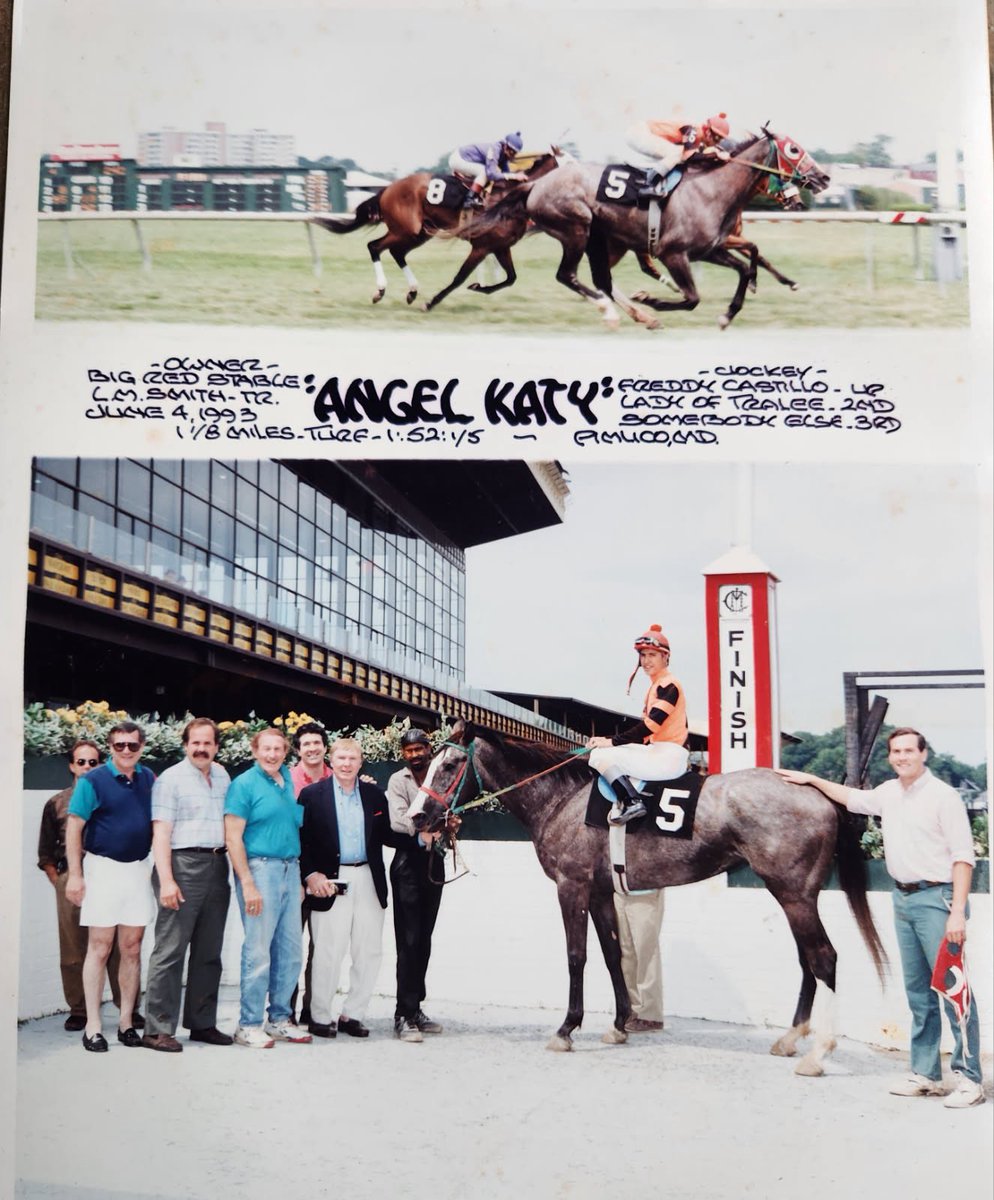 DRFMoquin's tweet photo. Photos of Angel Katy, kindly passed along by Larry Smith. Can anyone else find or remember a horse who won at Laurel, Pimlico, Fair Hill, and Timonium? https://t.co/UlThI5V1Y1